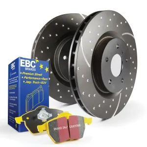 EBC Brakes S5KF1501 S5 Kits Yellowstuff And GD Rotors