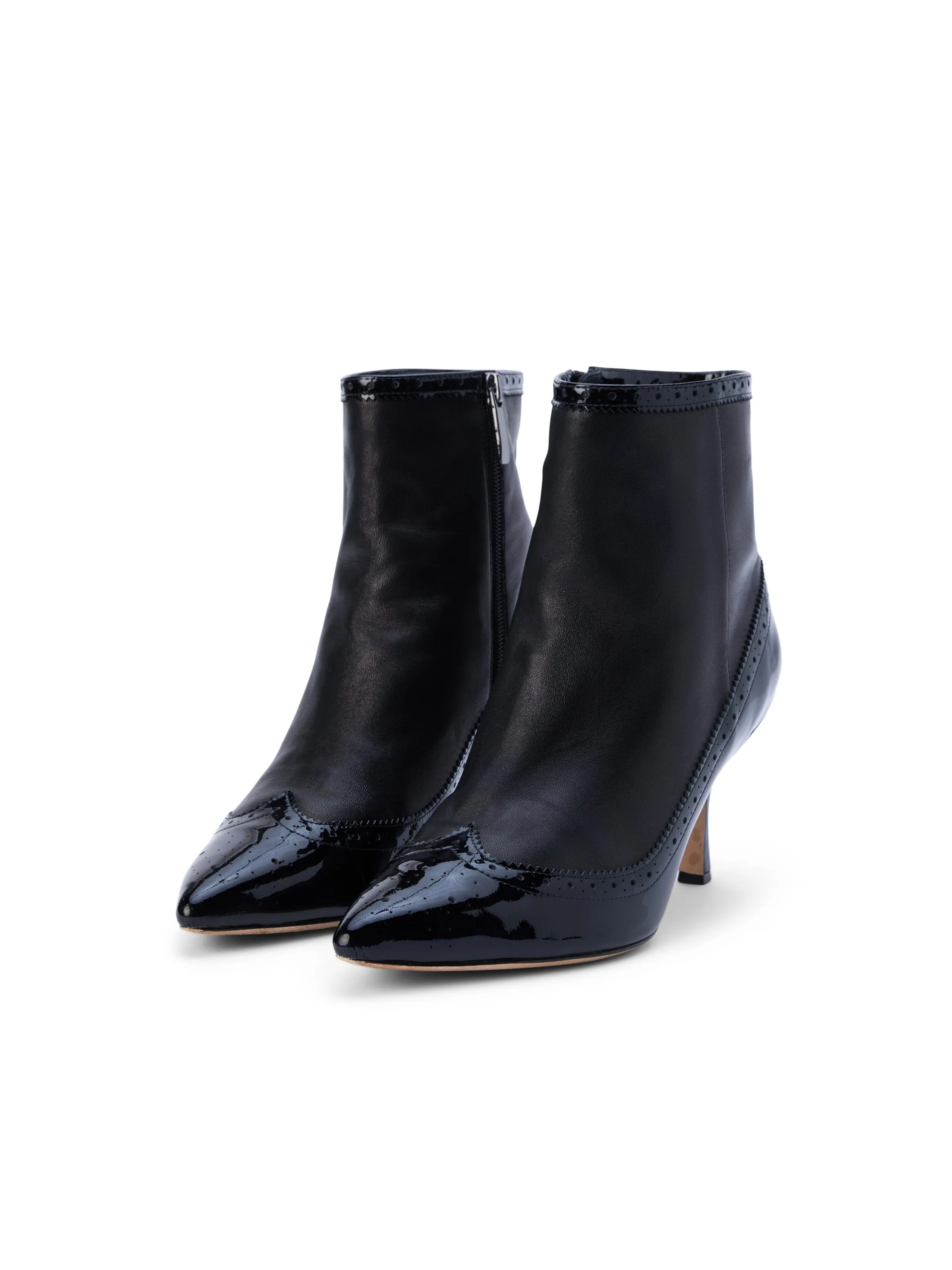 Ember Patent Leather Bootie