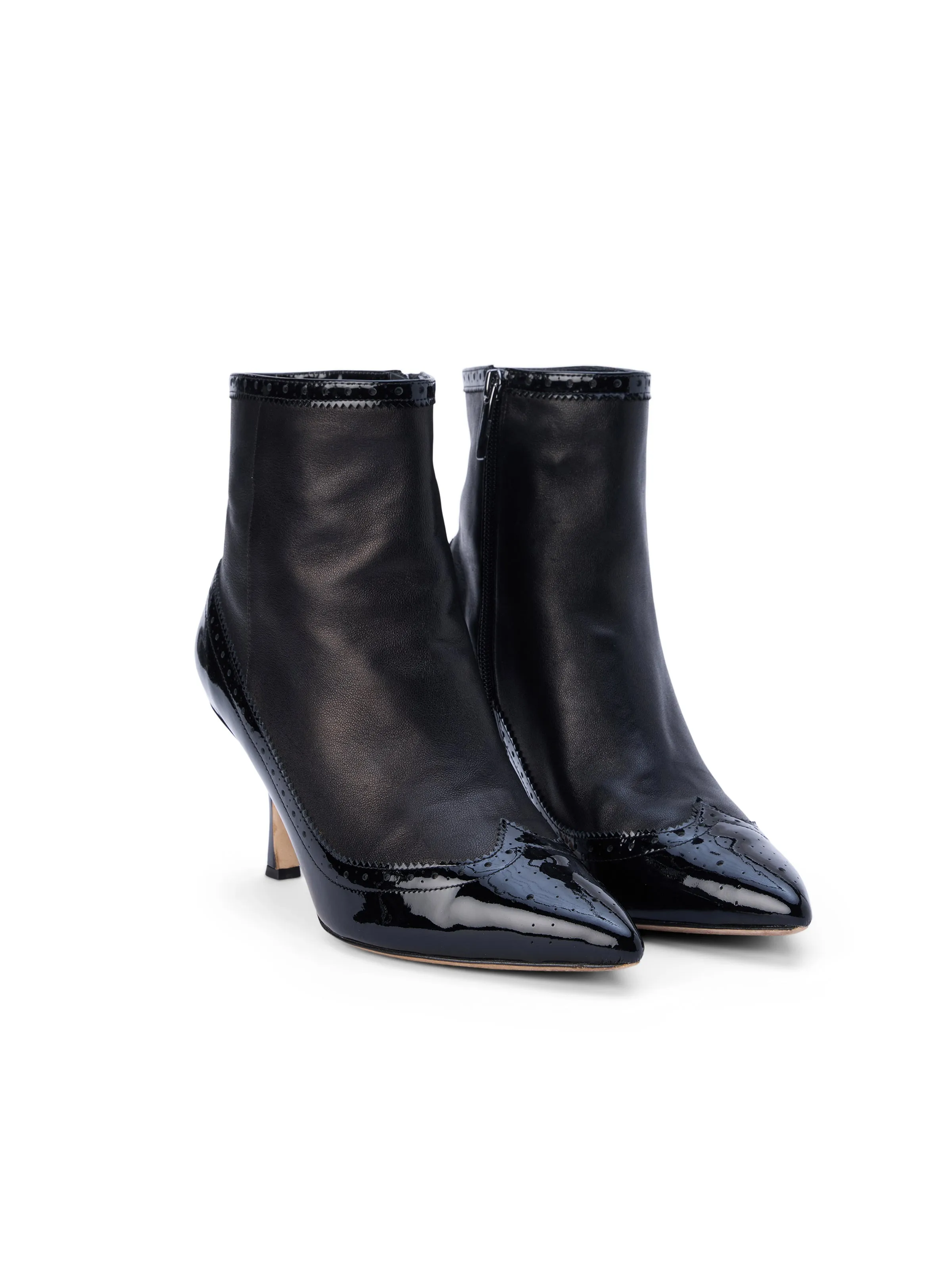 Ember Patent Leather Bootie