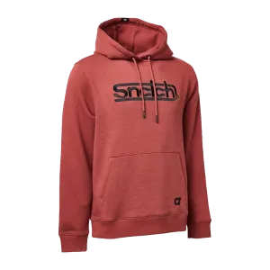 Embroidered Snatch Hoodie Red Dirt