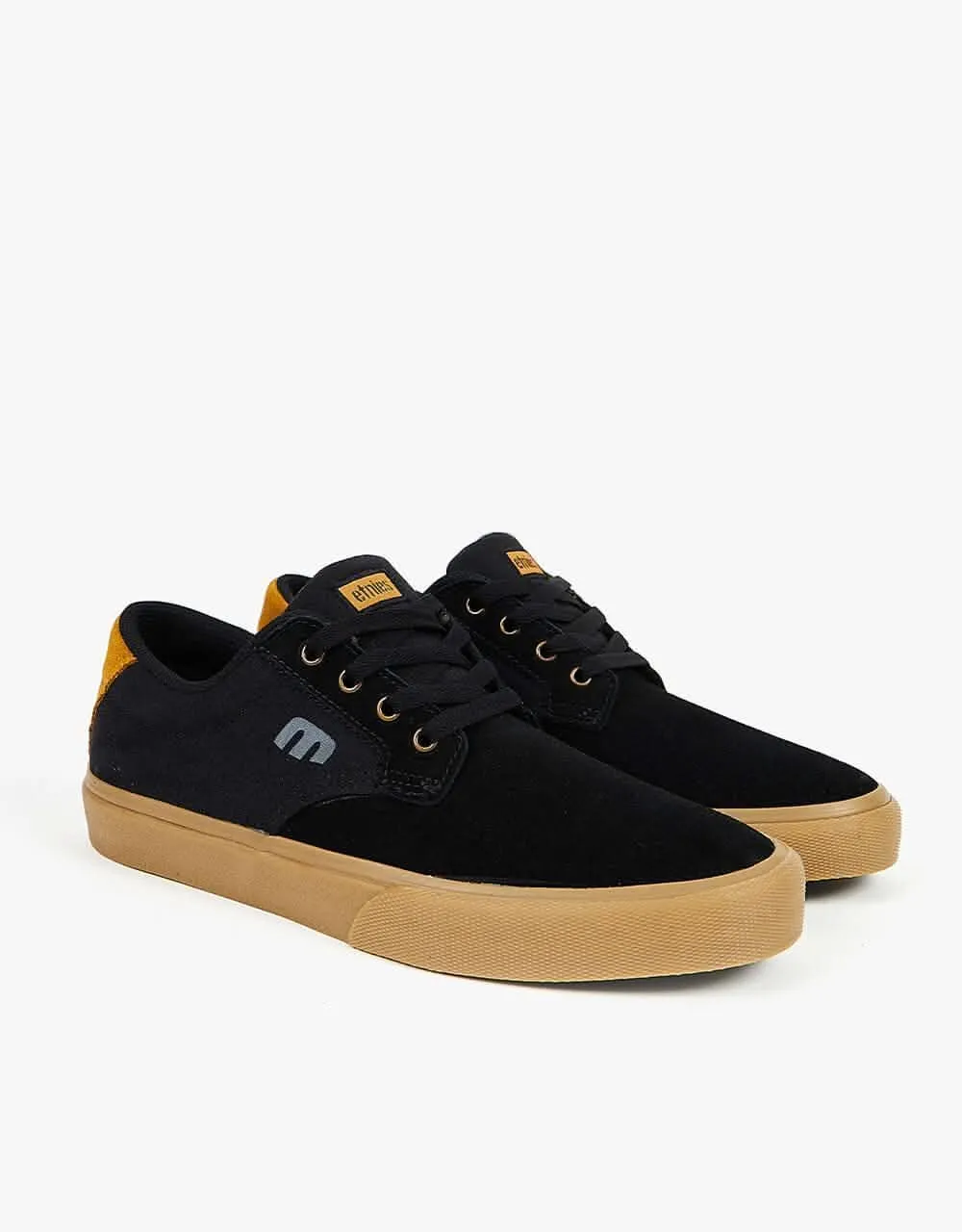 Etnies x Michelin Singleton Vulc XLT Skate Shoes - Black/Gum