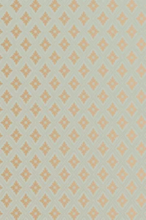 Farrow & Ball Wallpaper Ranelagh Metallic Sky Blue BP 1847