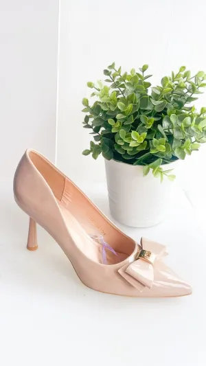 Fitzwilton Heel- Nude Shine