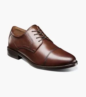 Florsheim Midtown Cap Toe Oxford - Cognac