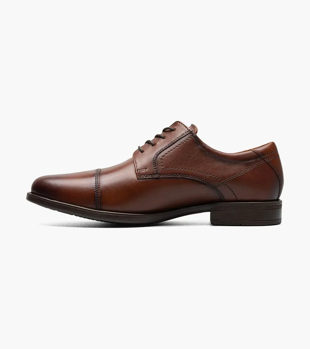 Florsheim Midtown Cap Toe Oxford - Cognac