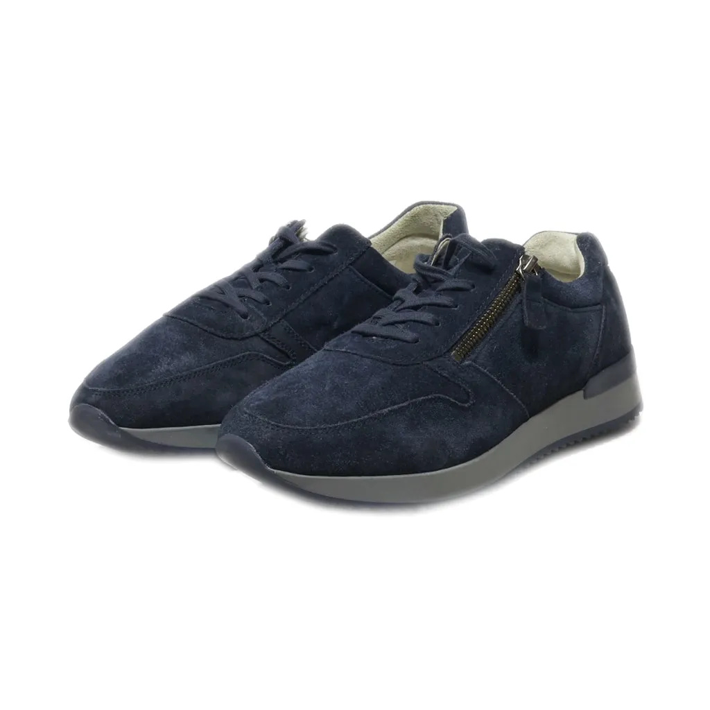 Gabor Low-Top Sneakers Suede Blue Colour For Women