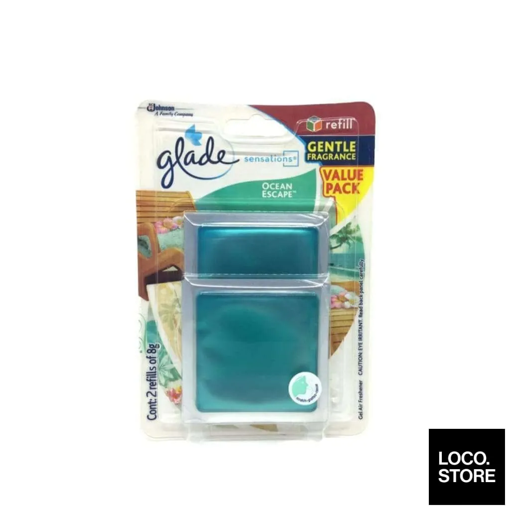 Glade Sensations Ocean Escape Refill (Twin Pack) 8g X 2