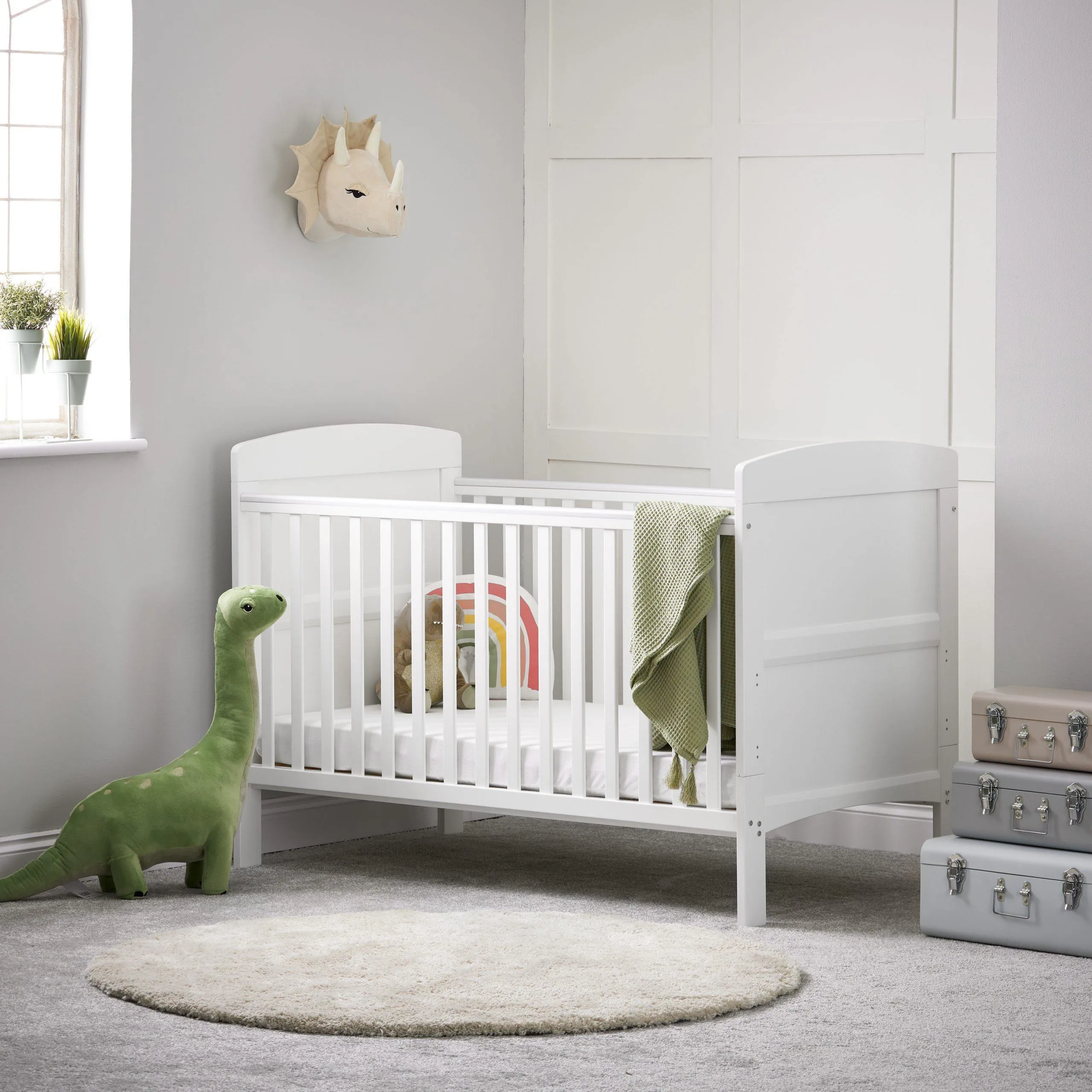 Grace Cot Bed - Taupe Grey