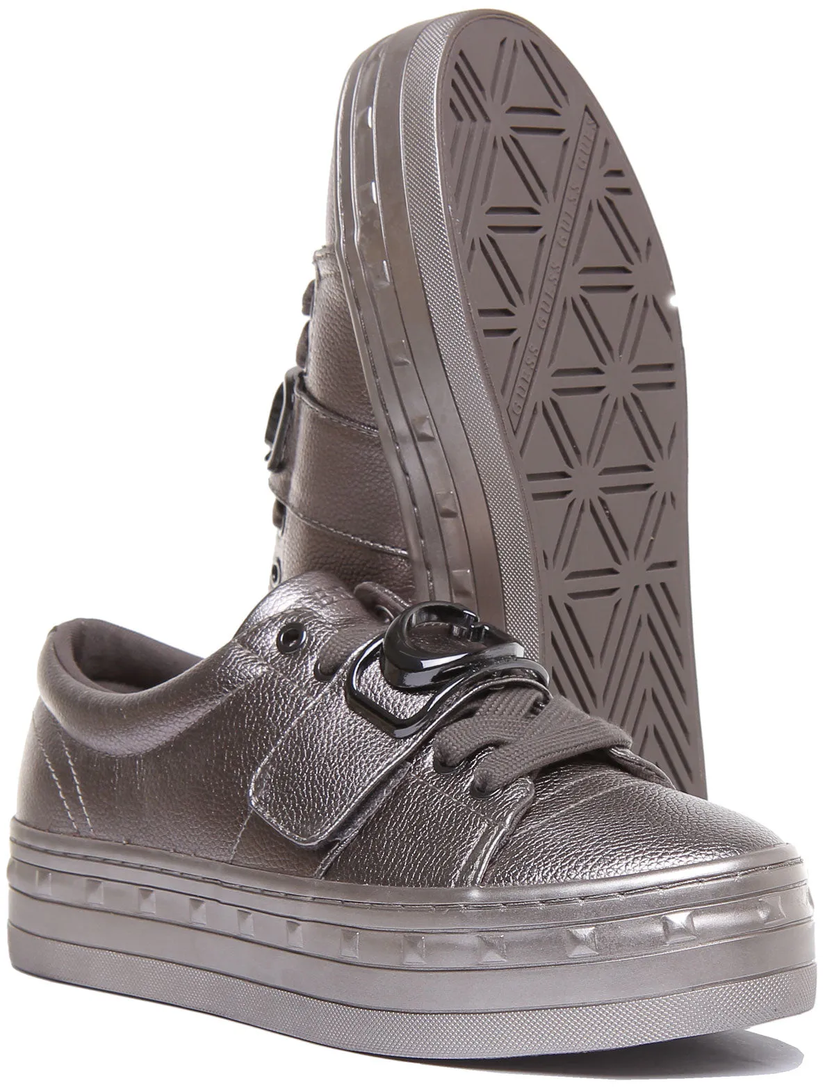 Guess Fl8Bliele12 In Grey For Women