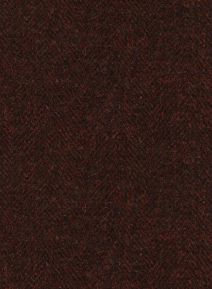 Harris Tweed Wide Herringbone Rust Suit