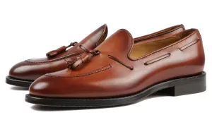 Henley Tassel Loafer Chestnut