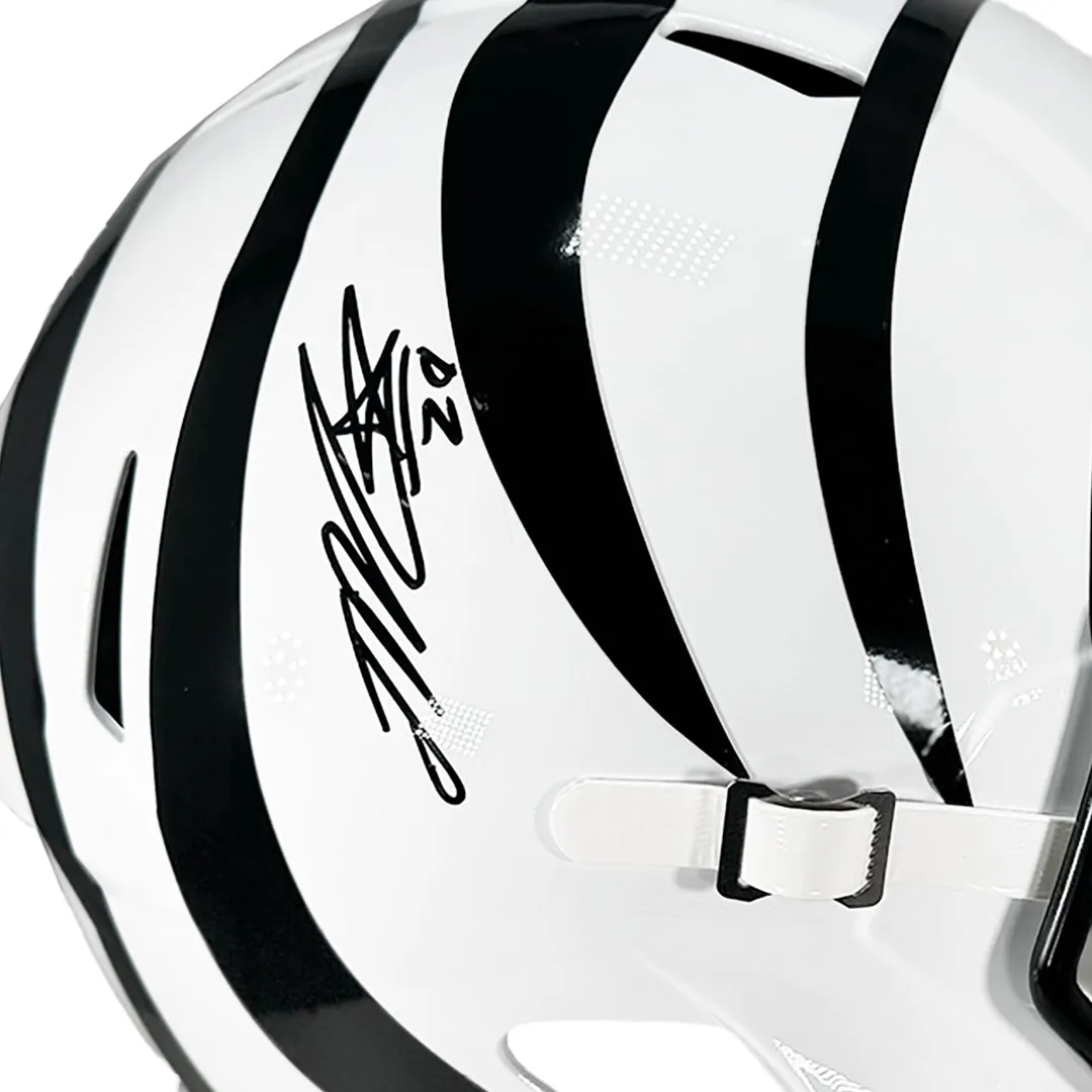 Joe Mixon Signed Cincinnati Bengals Alternate Speed Full-Size Replica Football Helmet (JSA)