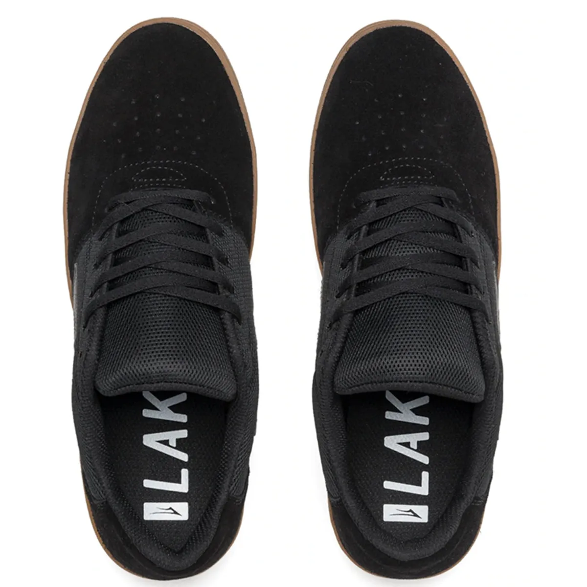 Lakai Brighton - Black/Gum Suede