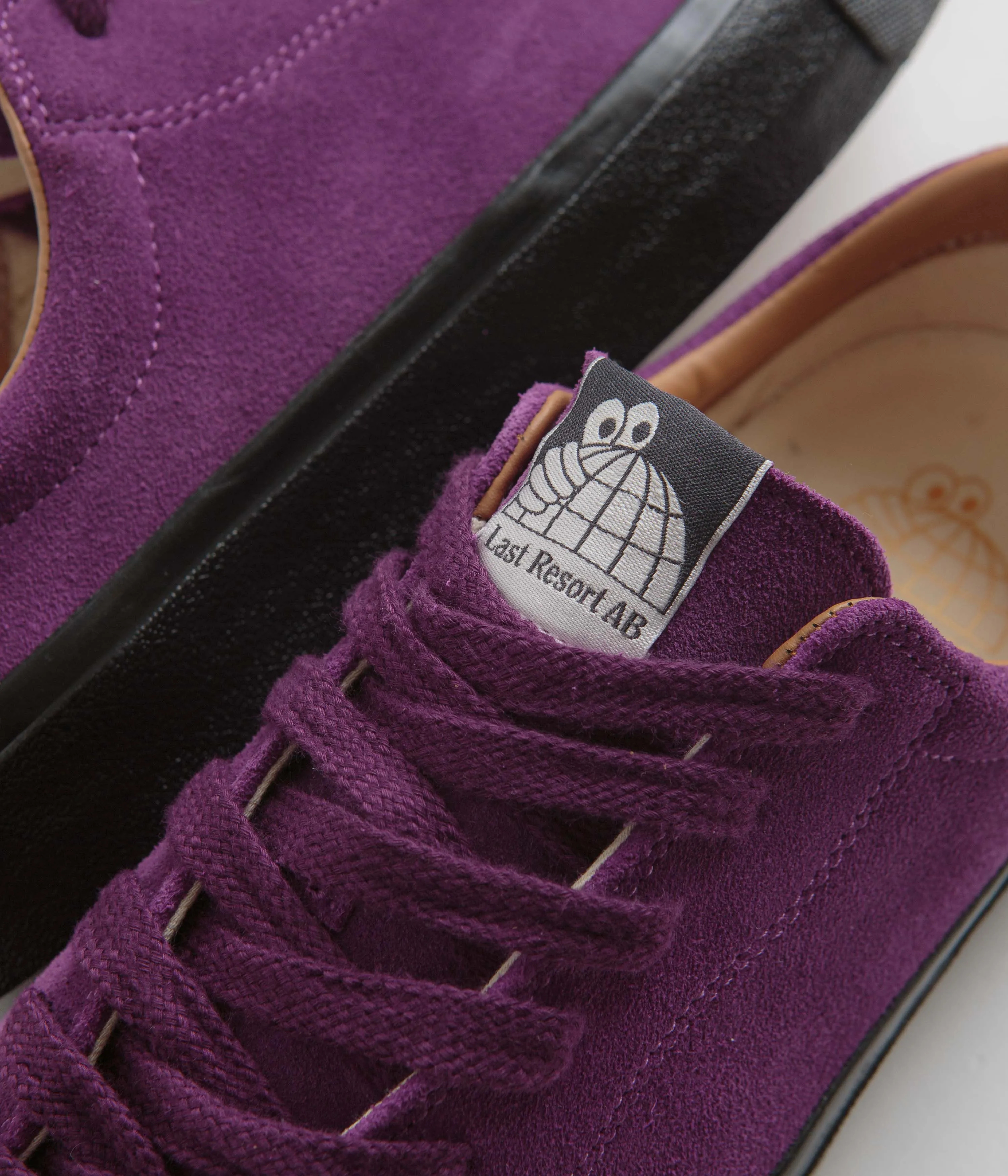 Last Resort AB VM003 Suede Shoes - Plum / Black