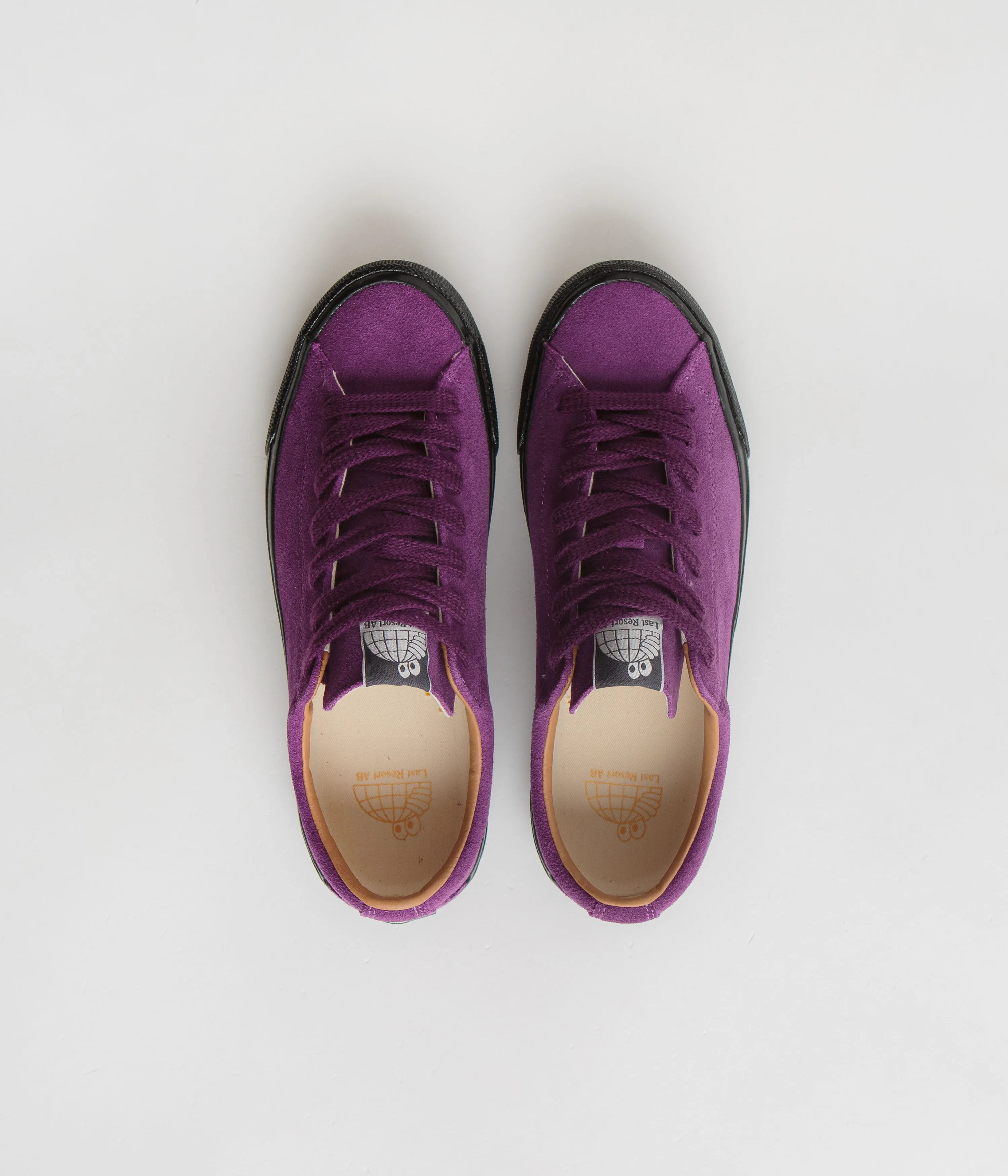 Last Resort AB VM003 Suede Shoes - Plum / Black