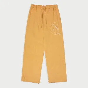 Linen Beach Pant (Mustard)