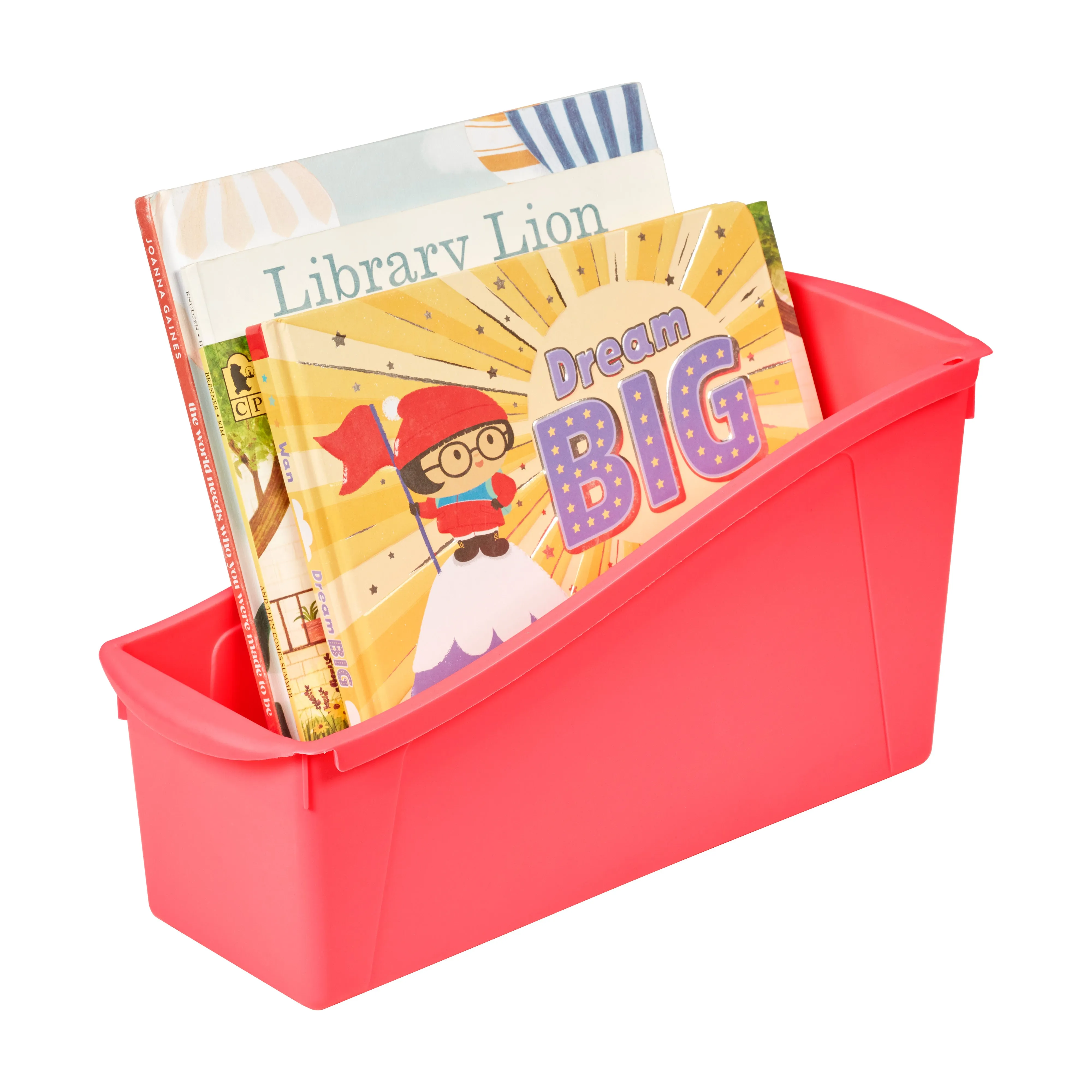 Linking Book Bins, Colorful Connecting Storage