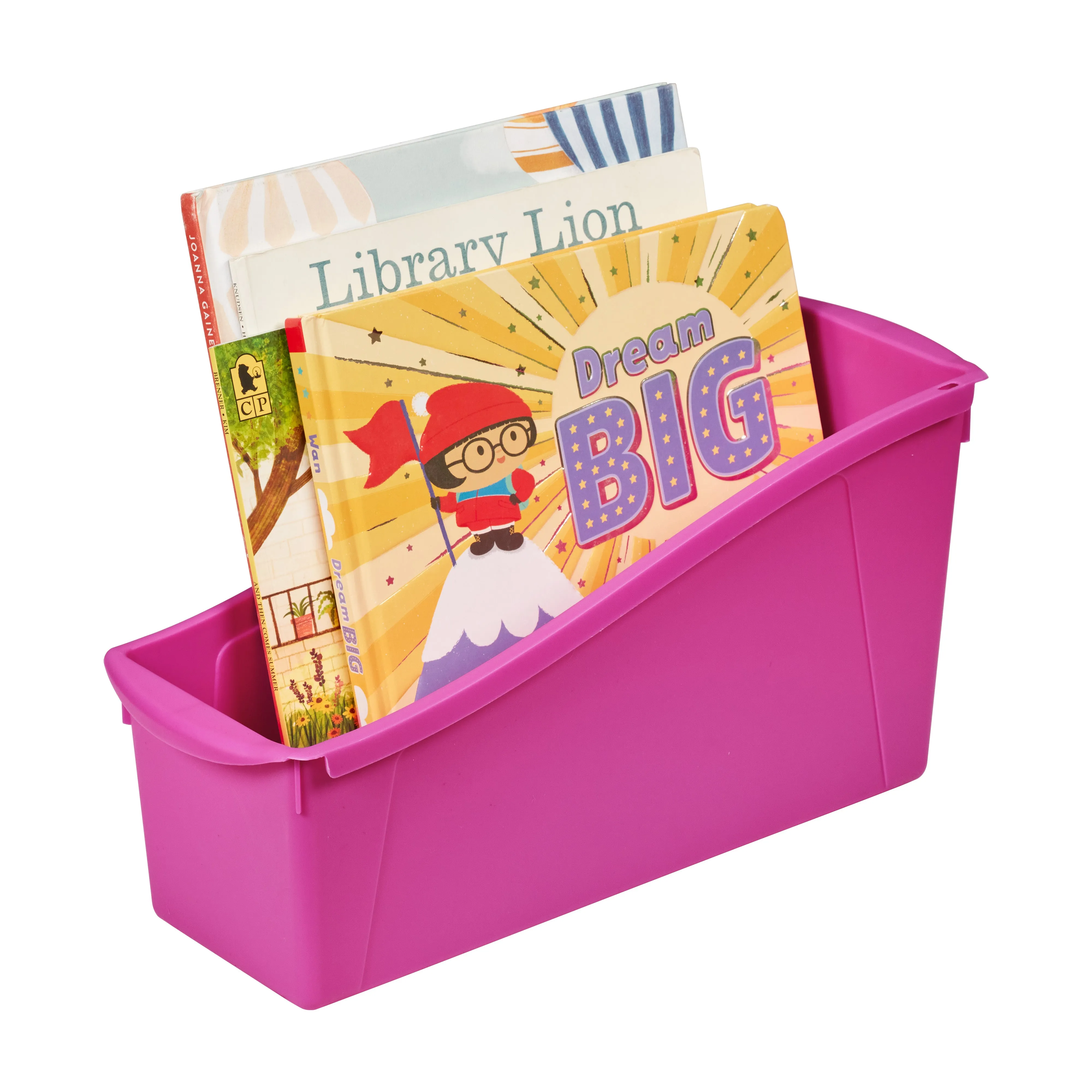 Linking Book Bins, Colorful Connecting Storage