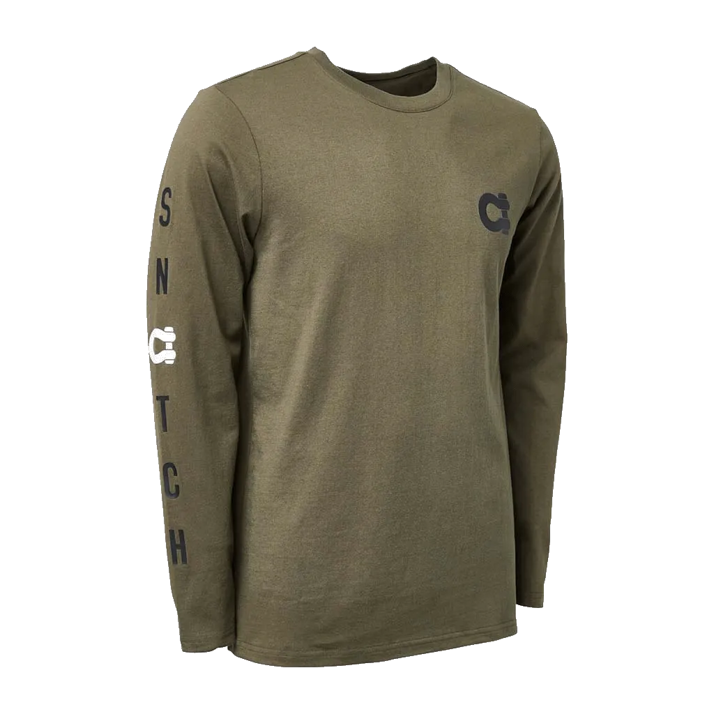 Long Sleeve Crew Army Green