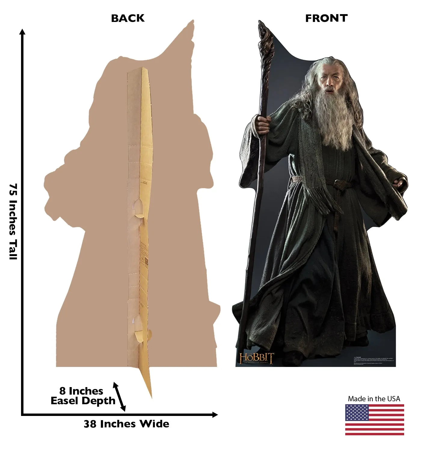 Lord of the Rings Gandalf Cardboard Cutout Standee