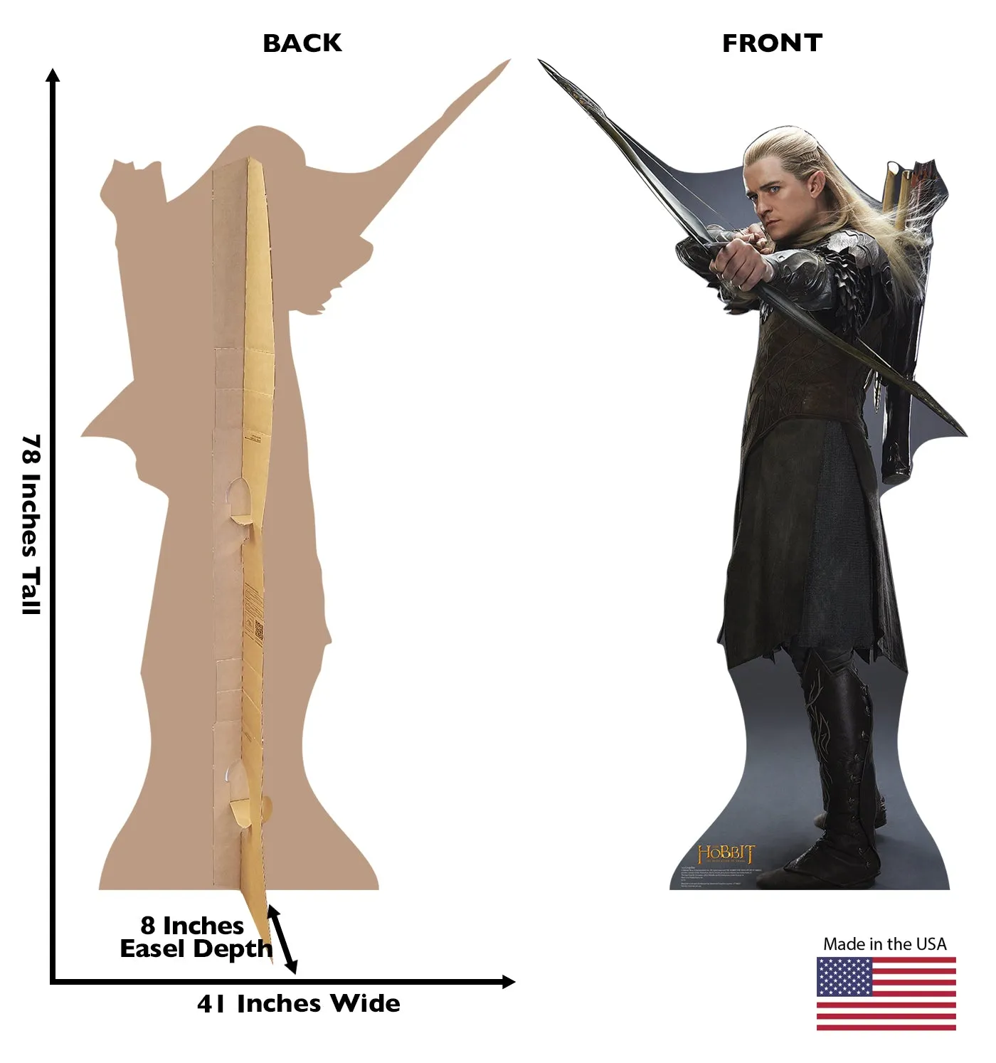 Lord of the Rings Legolas Cardboard Cutout Standee