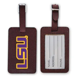 LSU Tigers Football Luggage Tag