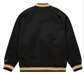 McLaren Racing F1 Mitchell & Ness Special Edition Las Vegas GP Lightweight Satin Full-Snap Jacket- Black