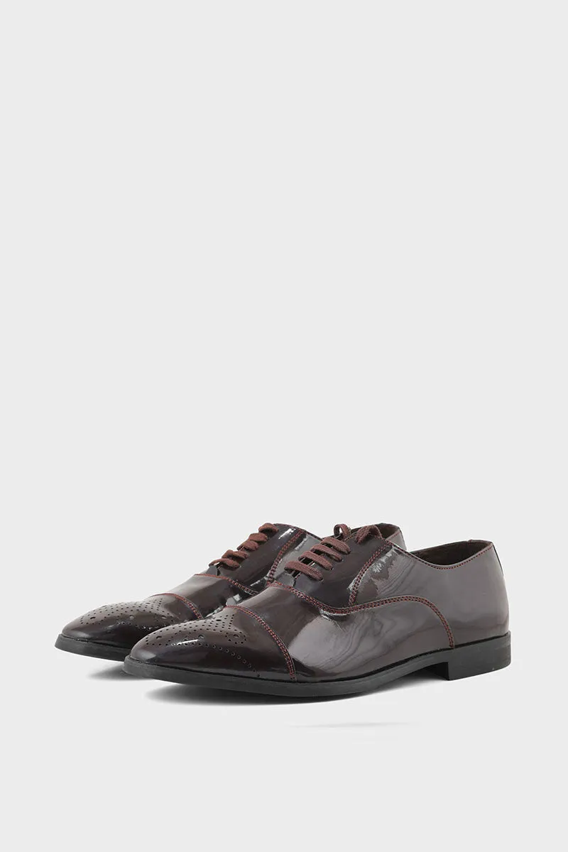 Men Formal Oxford M34059-Brown