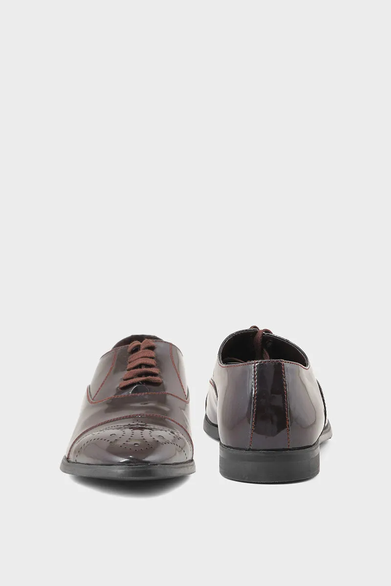 Men Formal Oxford M34059-Brown