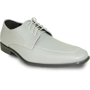 Mens Dress Shoe Oxford Formal Tuxedo for Prom & Wedding Grey