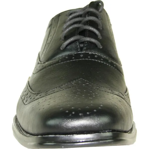 Mens Wingtip Oxford Dress Shoe