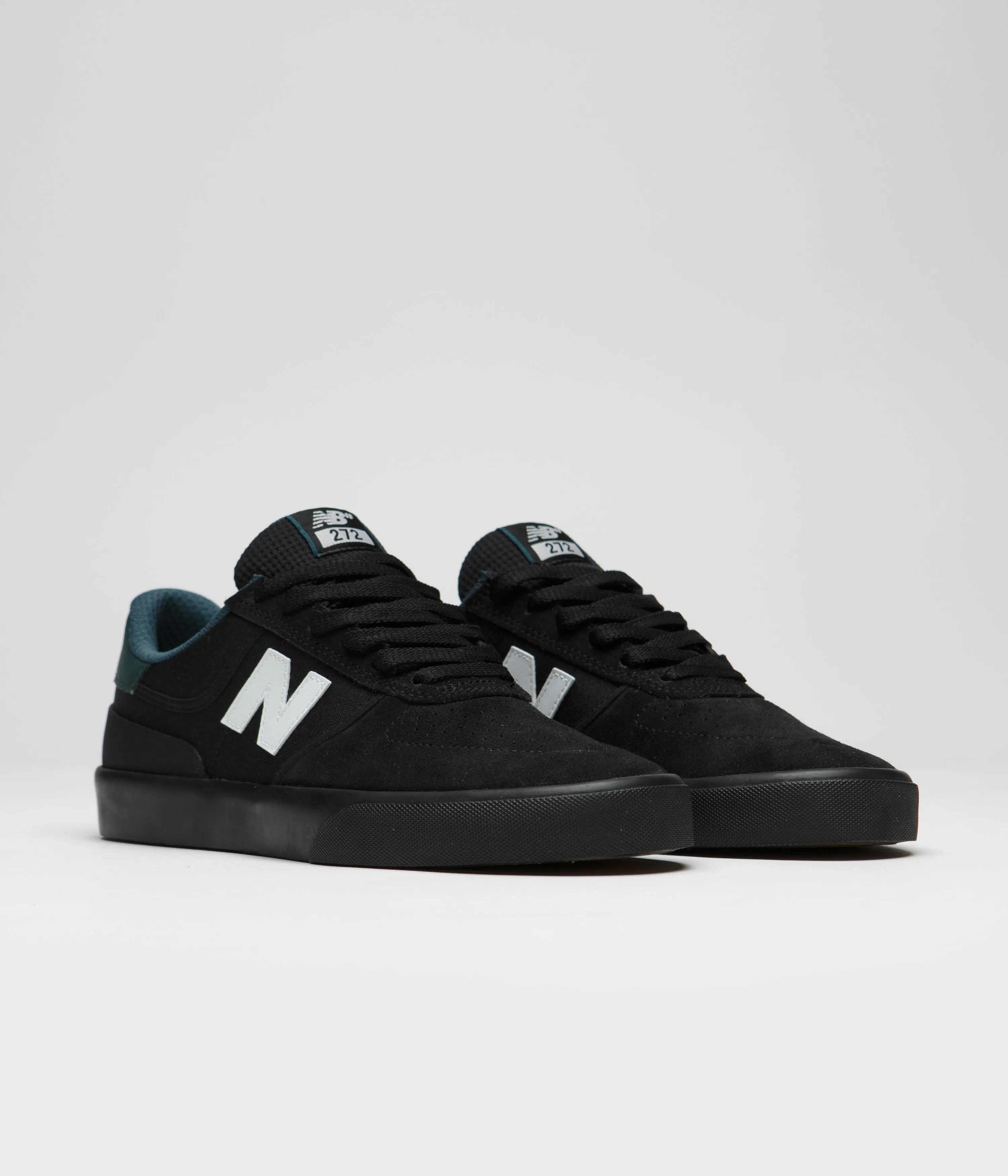 New Balance Numeric 272 Shoes - Black / Black / White