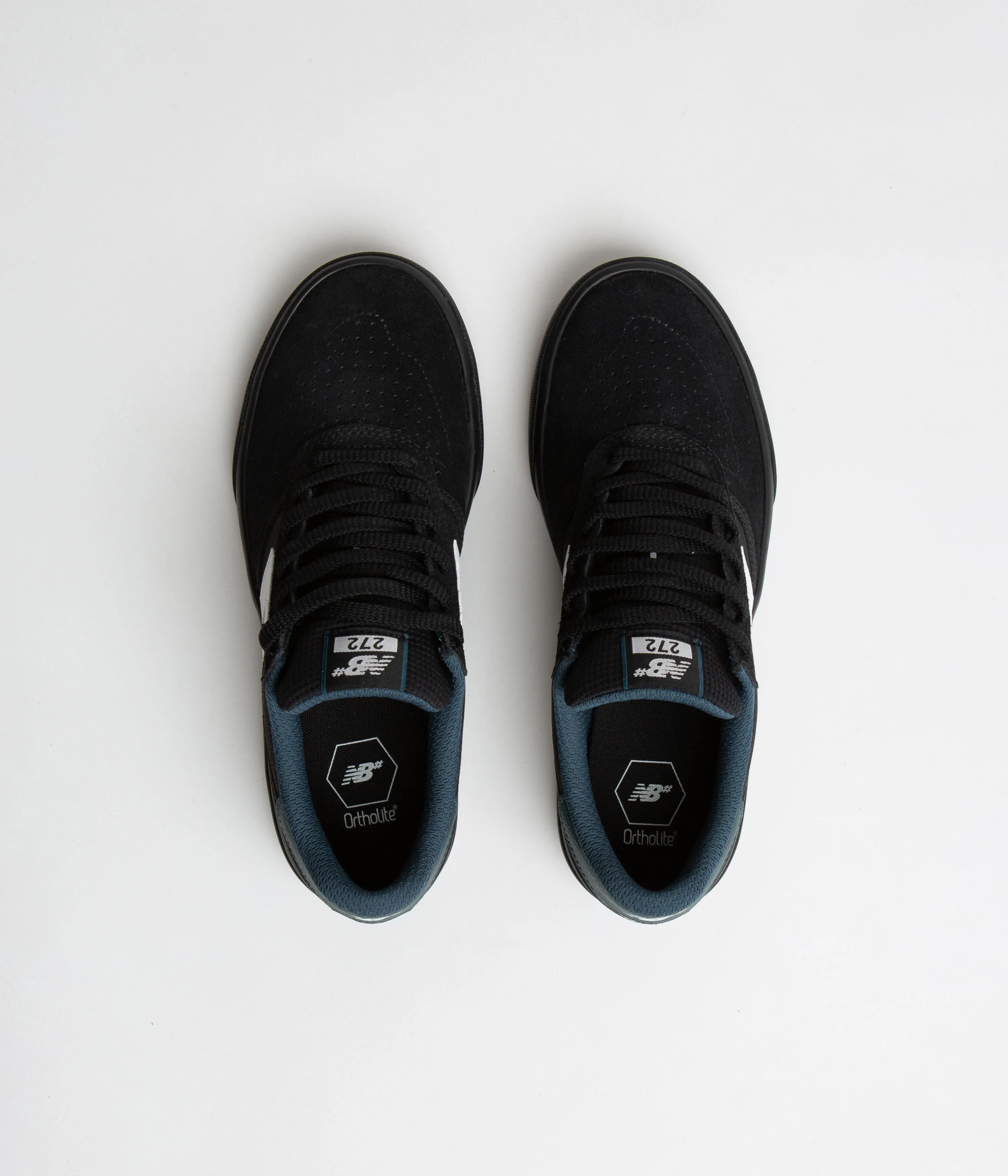 New Balance Numeric 272 Shoes - Black / Black / White