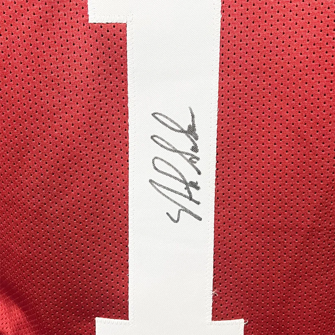 Nick Saban Signed Alabama College Crimson Red Football Jersey (Beckett)