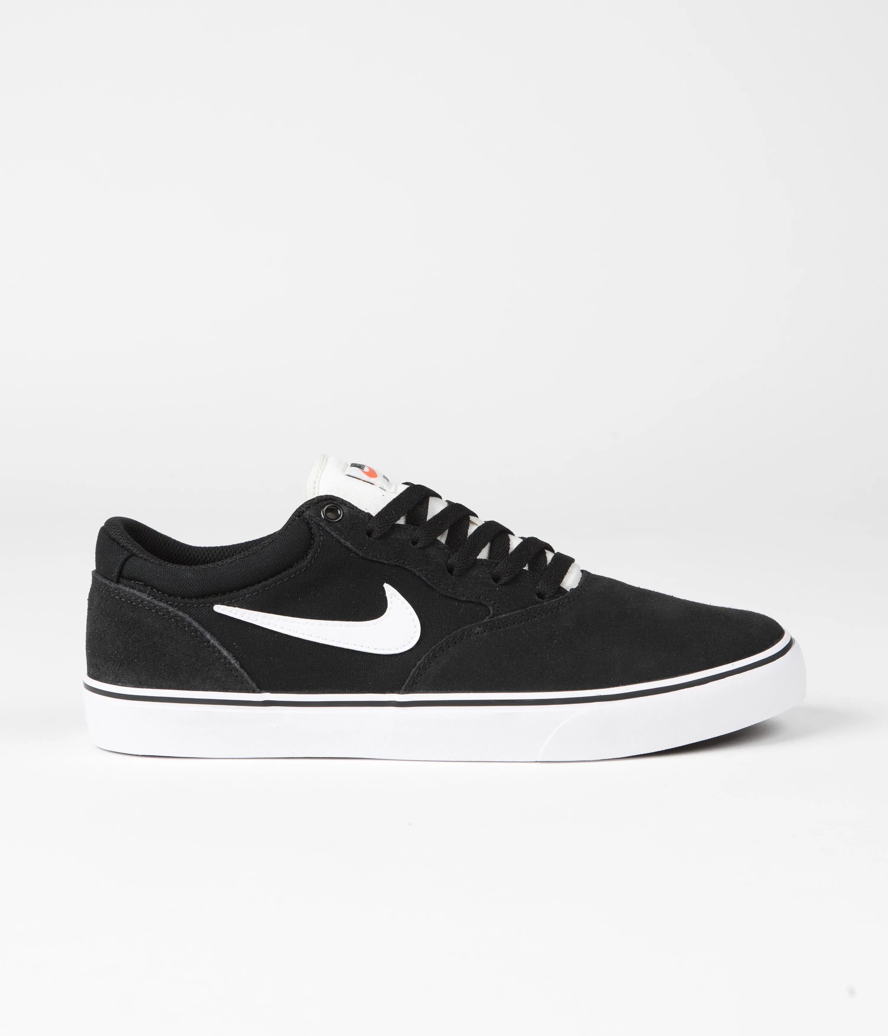 Nike SB Chron 2 Shoes - Black / White - Black - Sail