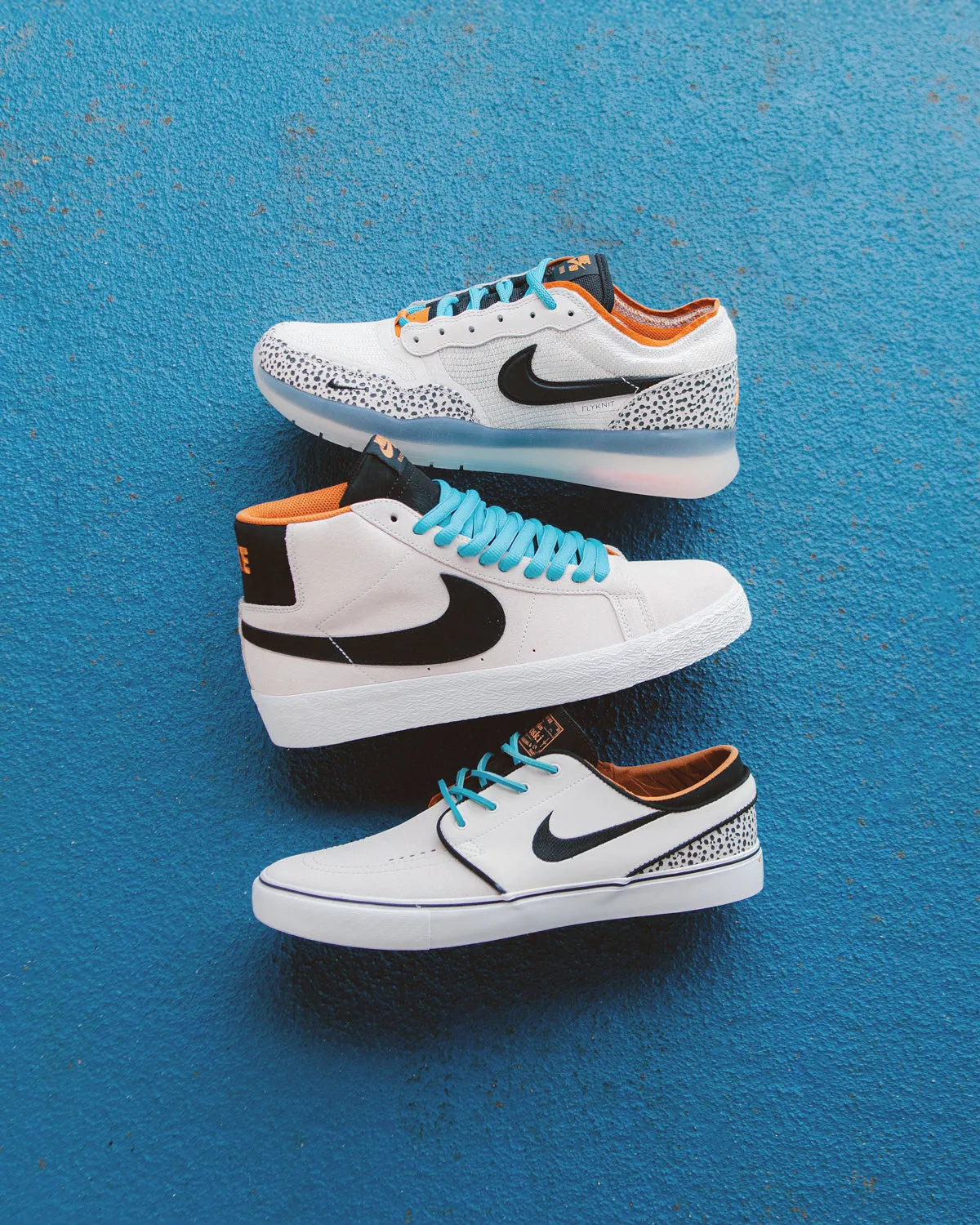 Nike SB Janoski OG  Electric Shoes - Phantom / Chlorine Blue - Black