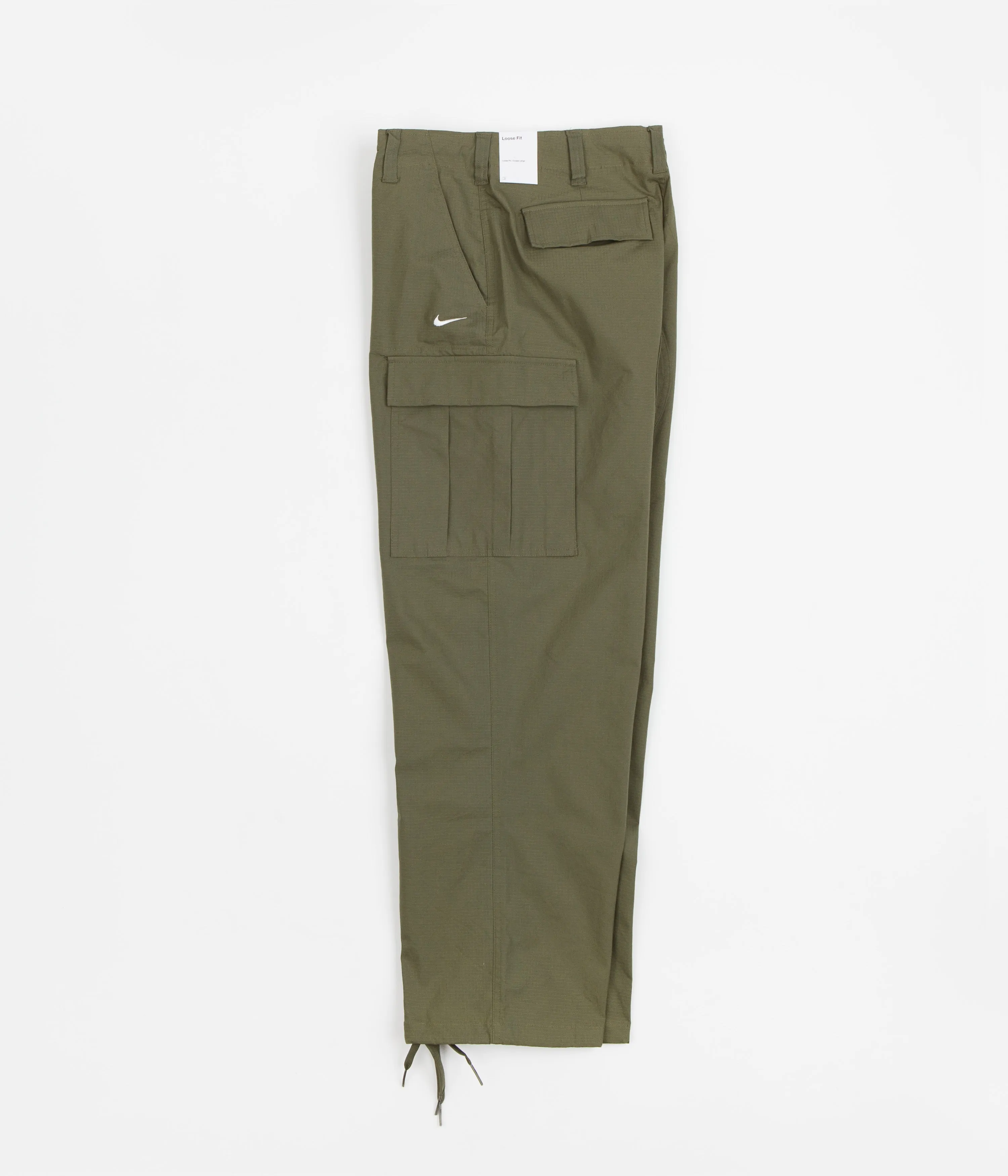 Nike SB Kearny Cargo Pants - Medium Olive / White