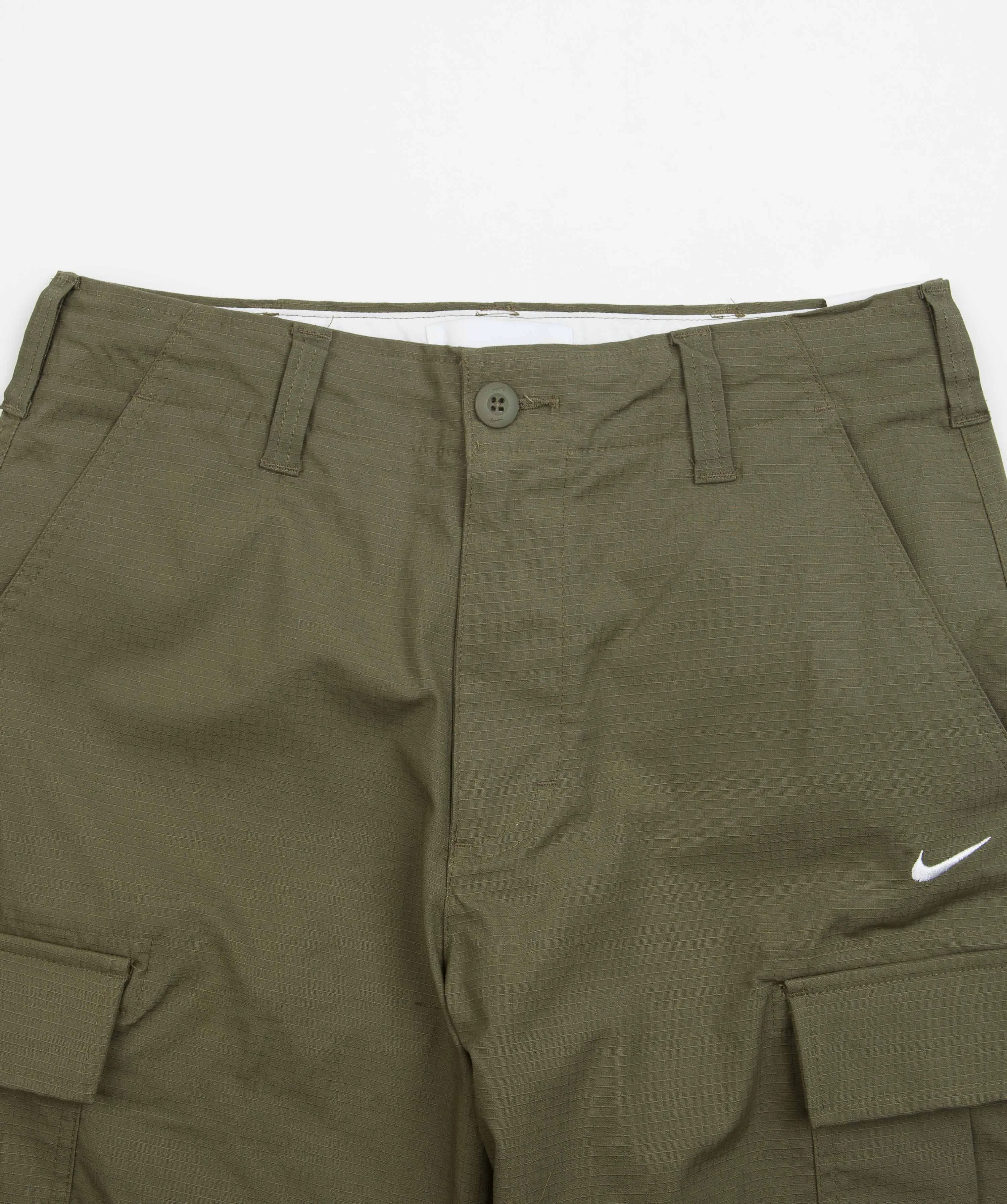 Nike SB Kearny Cargo Pants - Medium Olive / White