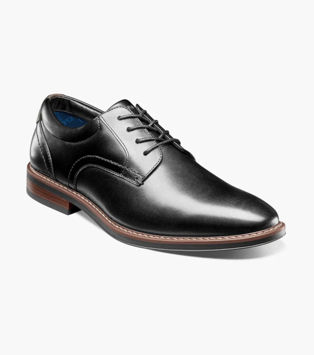 Nunn Bush Men's Centro Flex Plain Toe Oxford