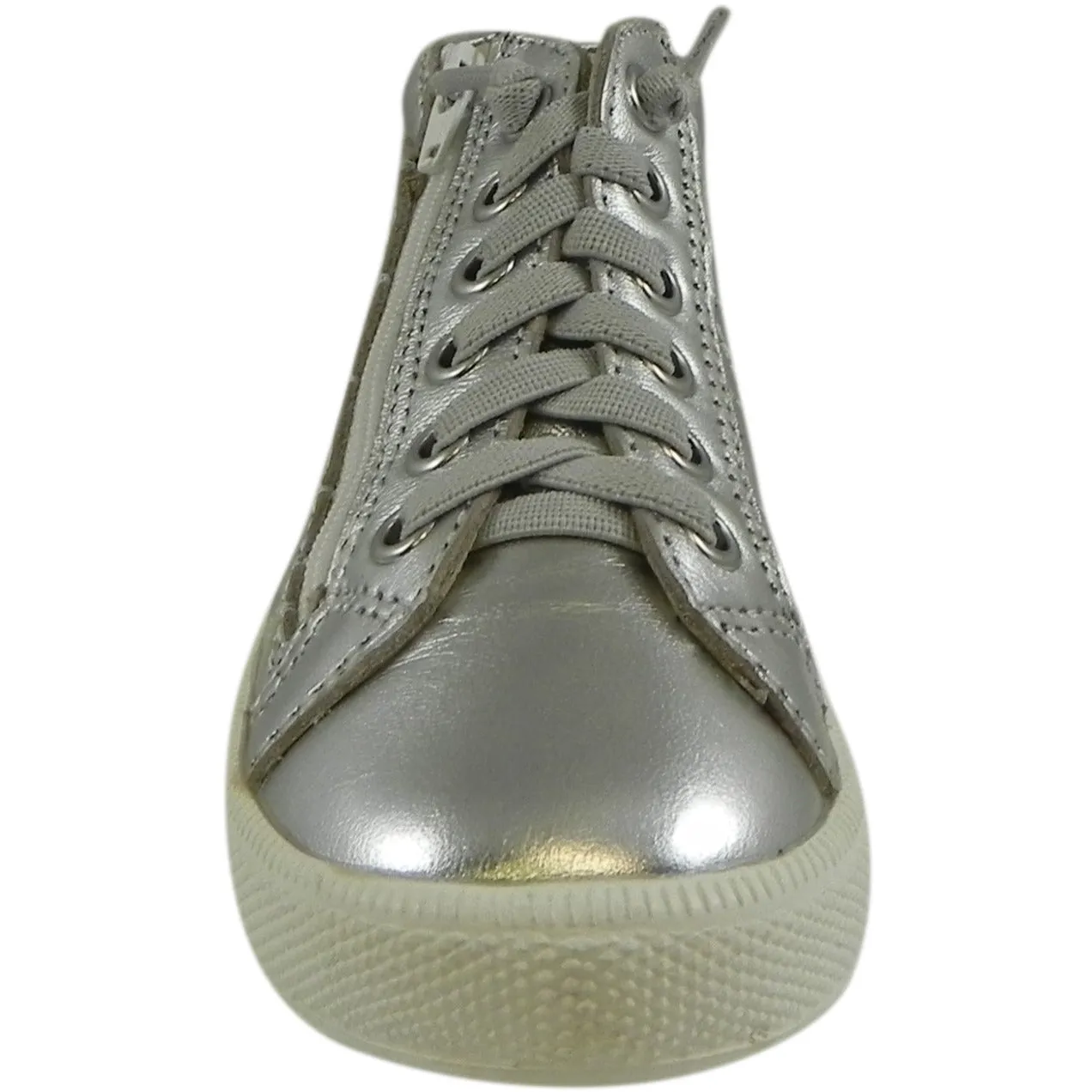 Old Soles Girl's & Boy's 1041 Silver Eazy Quilt Sneaker