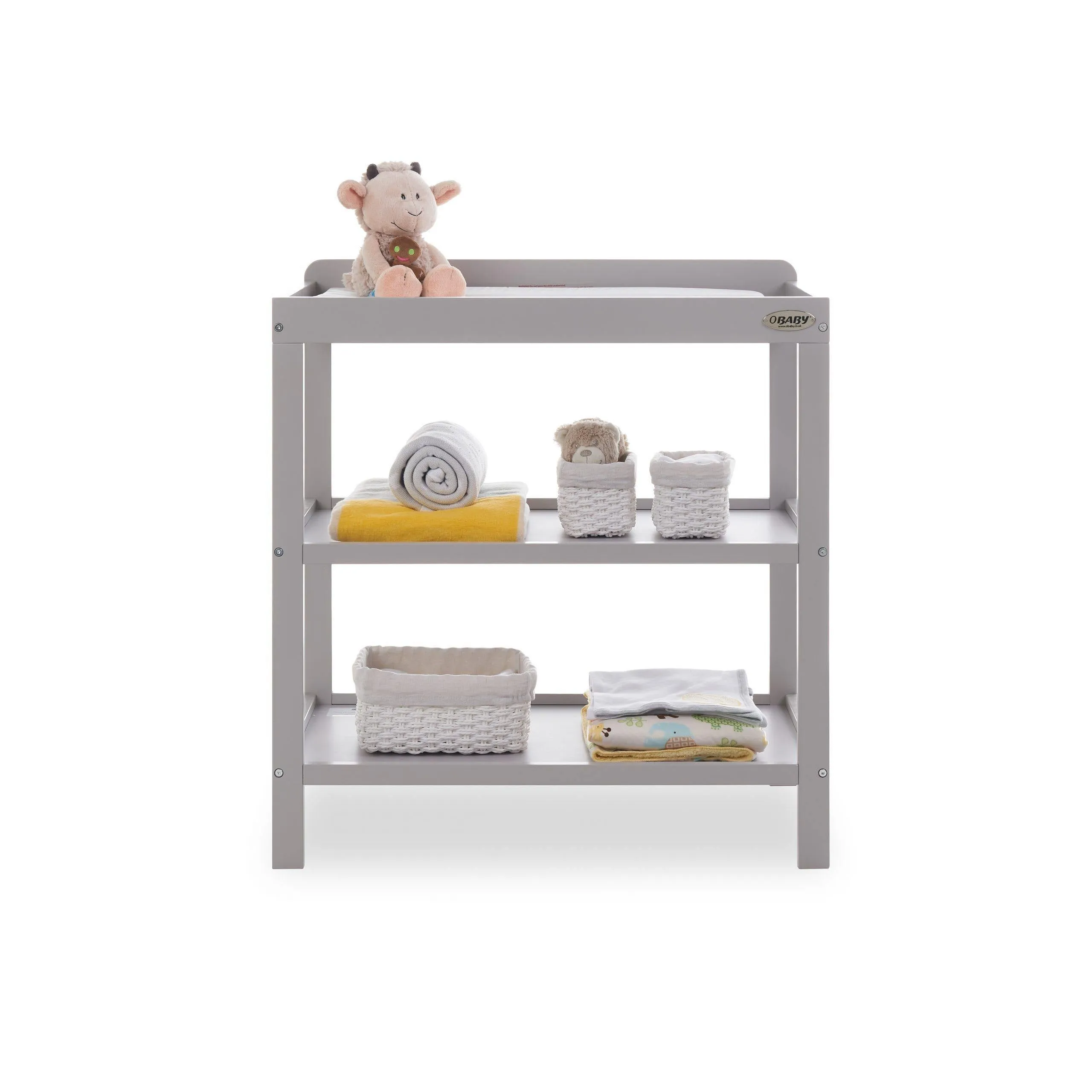 Open Changing Unit - Warm Grey