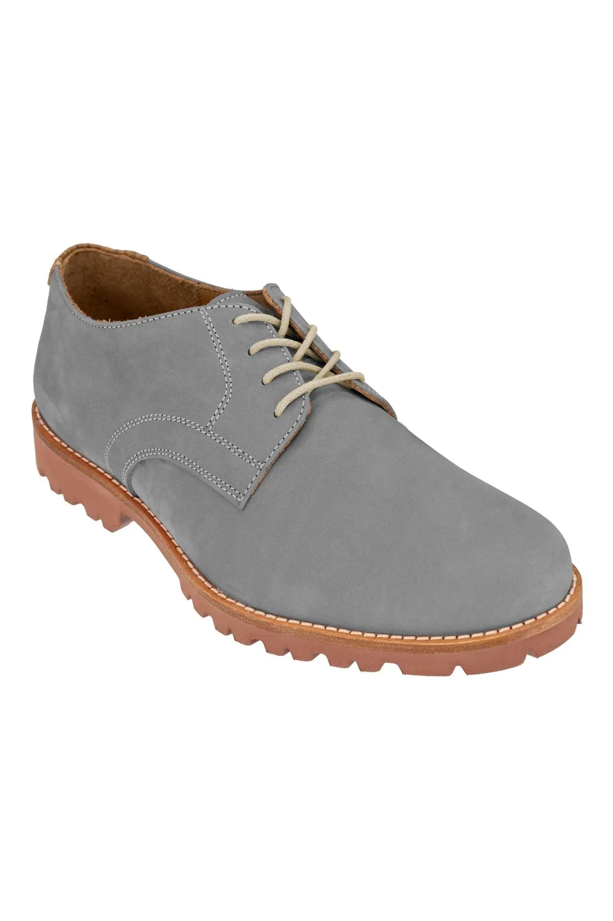 Otis Nubuc Oxford in Grey by T.B. Phelps