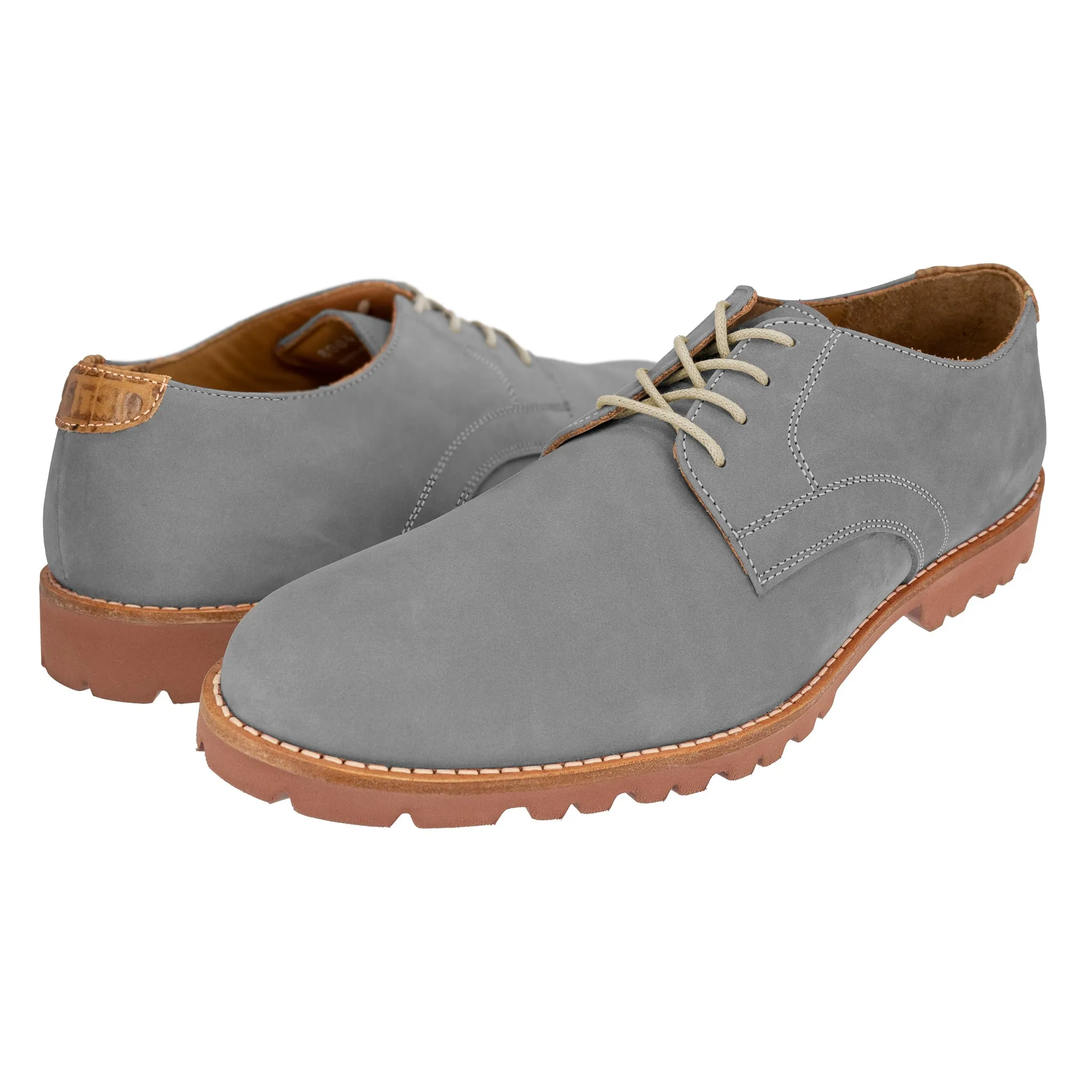 Otis Nubuc Oxford in Grey by T.B. Phelps