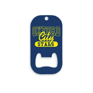 Oxford City Stars Allstar Blue Bottle Opener