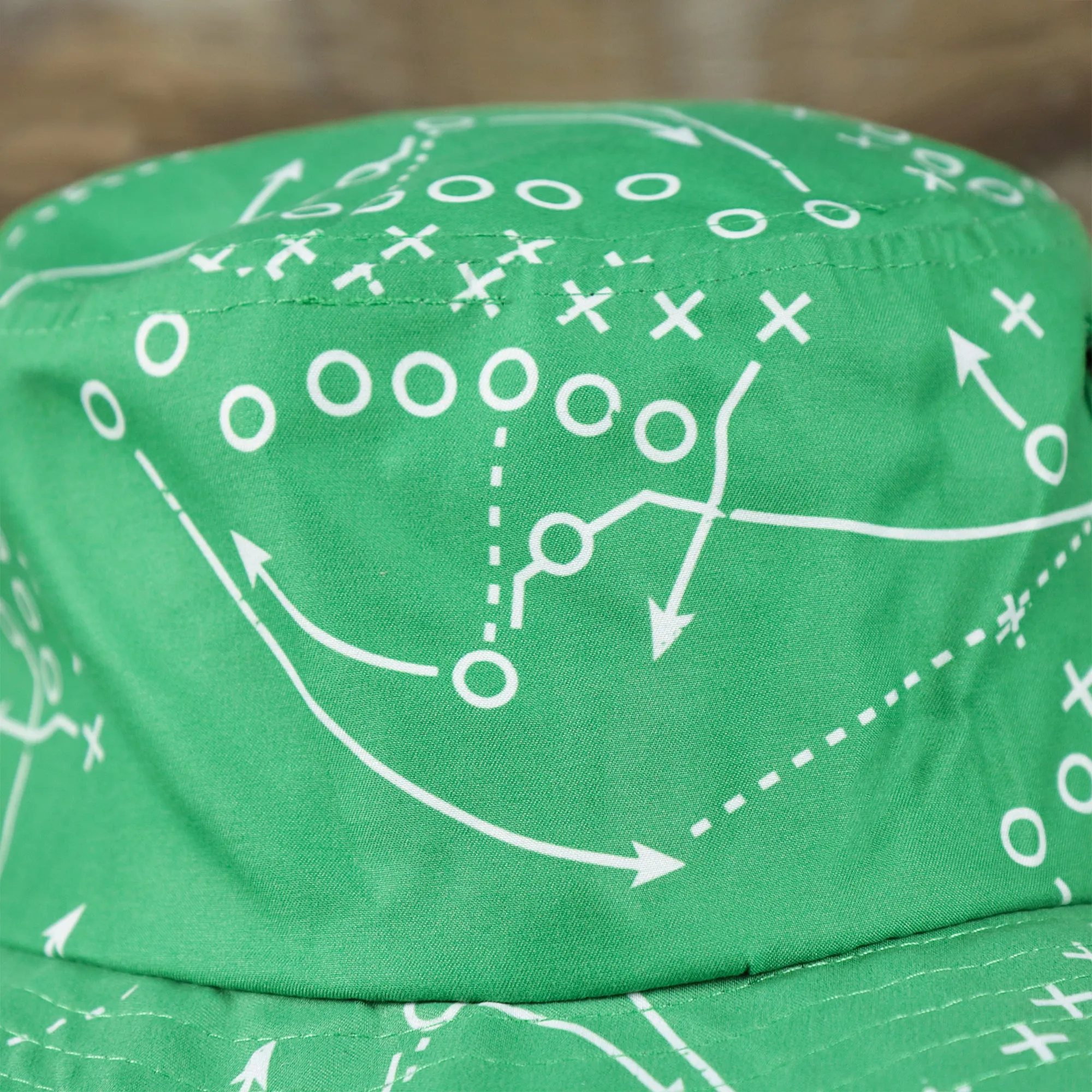 Philly Special Championship Game All Over Print Wide Brim Bucket Hat | Green Bucket Hat