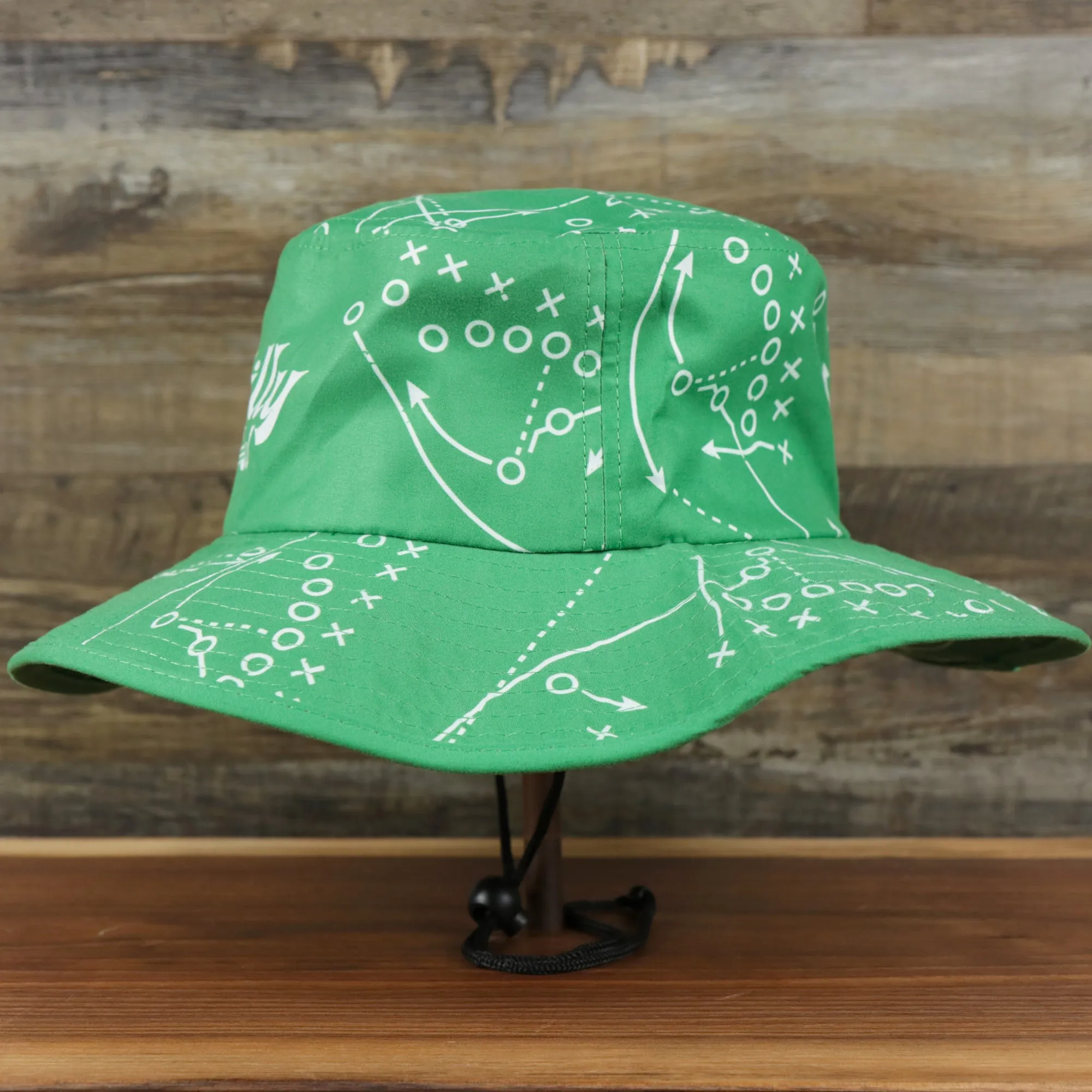 Philly Special Championship Game All Over Print Wide Brim Bucket Hat | Green Bucket Hat