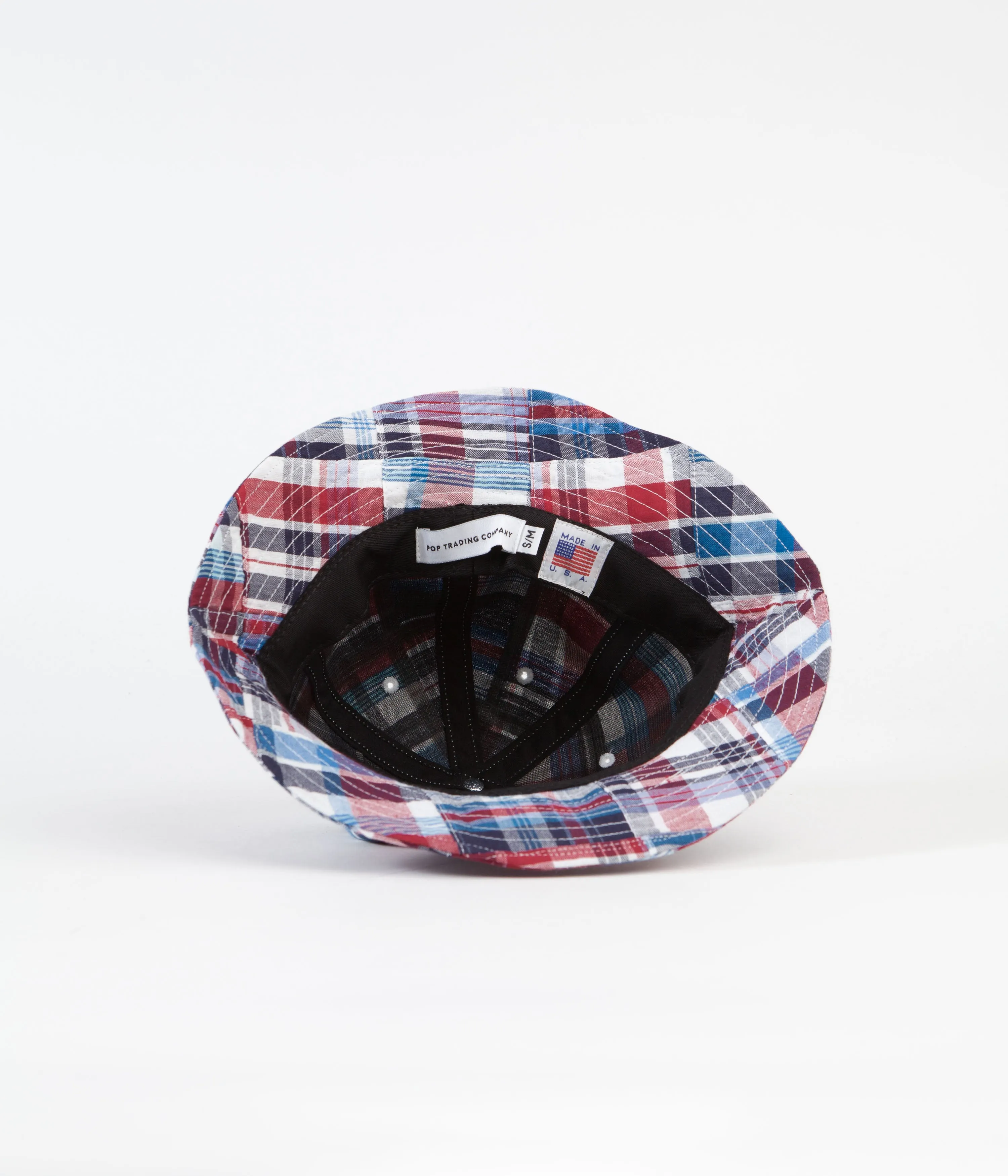 Pop Trading Company Bell Hat - Multicolour Check