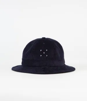 Pop Trading Company Bell Hat - Navy Corduroy