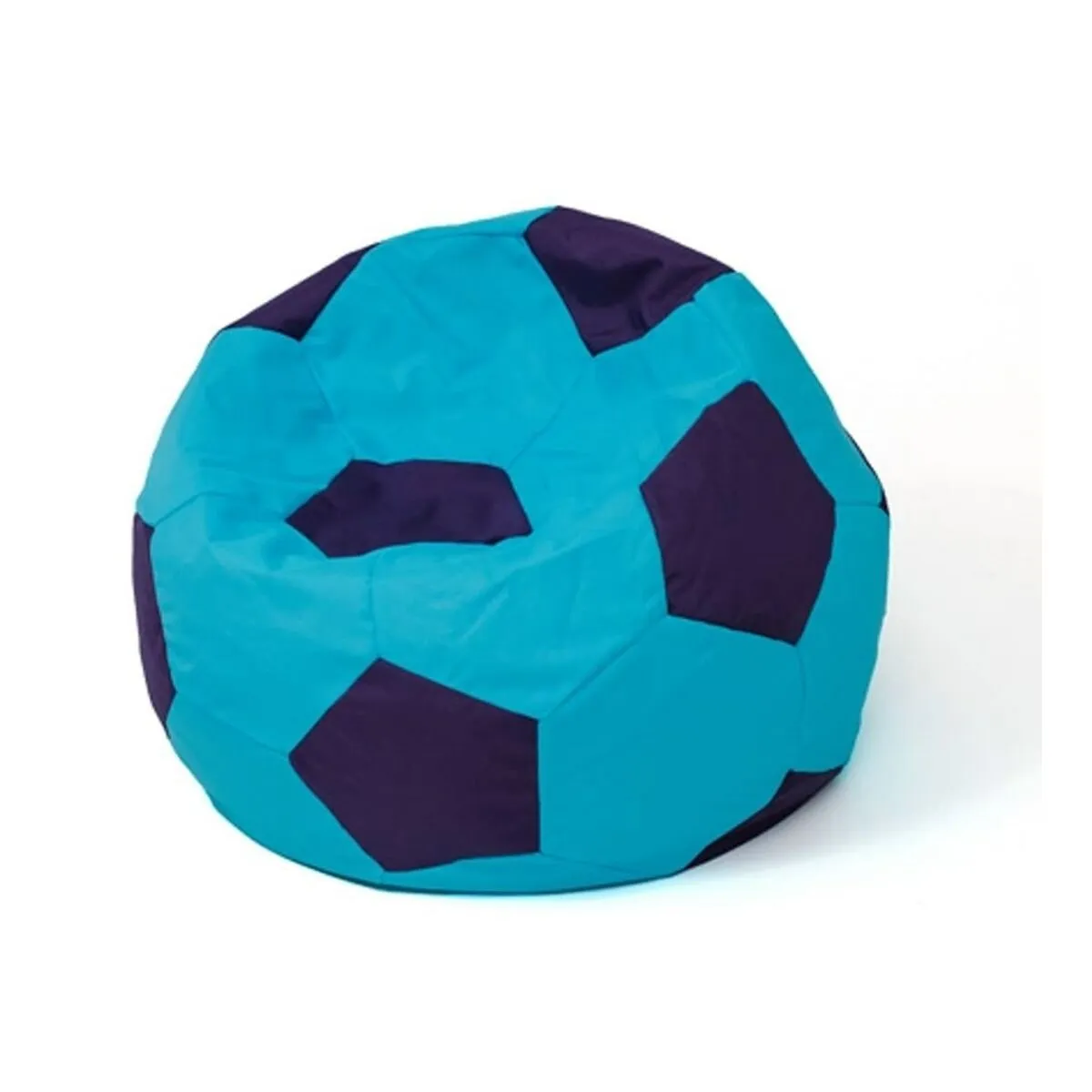 Pouffe GO GIFT Blue Maroon Oxford Football