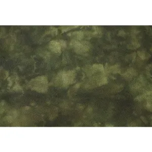 Primitive Gatherings ~ Bronze Green Hand-Dyed Texture #13 Wool Fabric Fat Quarter